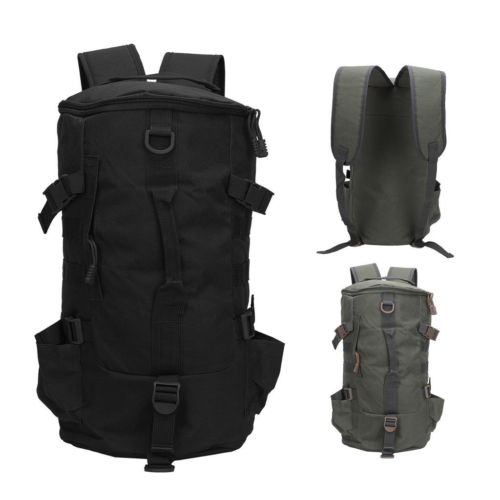 Angelzubehör Rucksack Große Kapazität Tragbare Zylindrische Angelrutentasche mit Rutenhalter