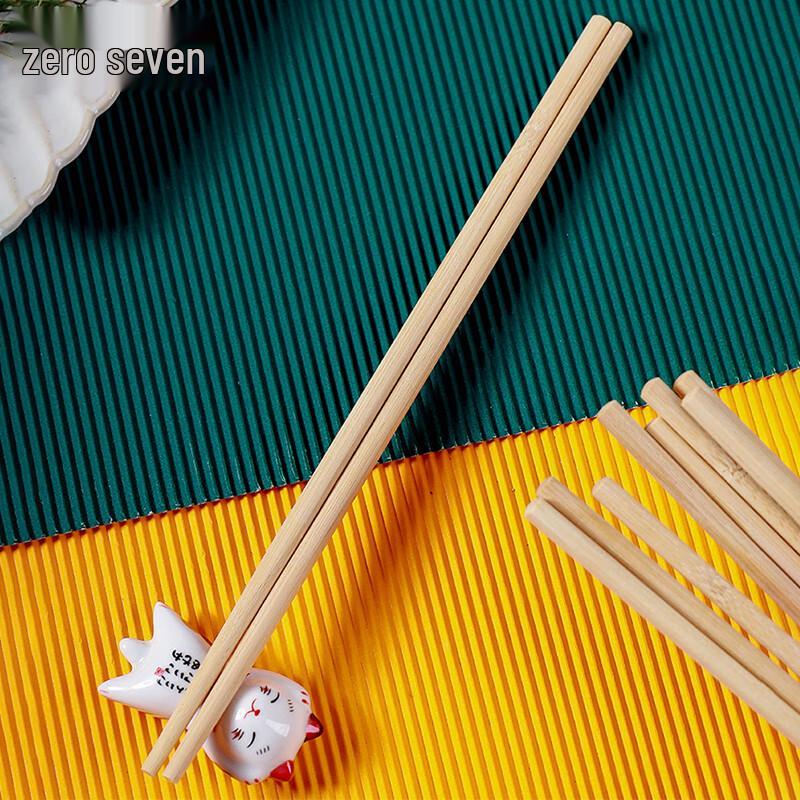 Zero Seven Disposable Carbonized Split Bamboo Chopsticks
