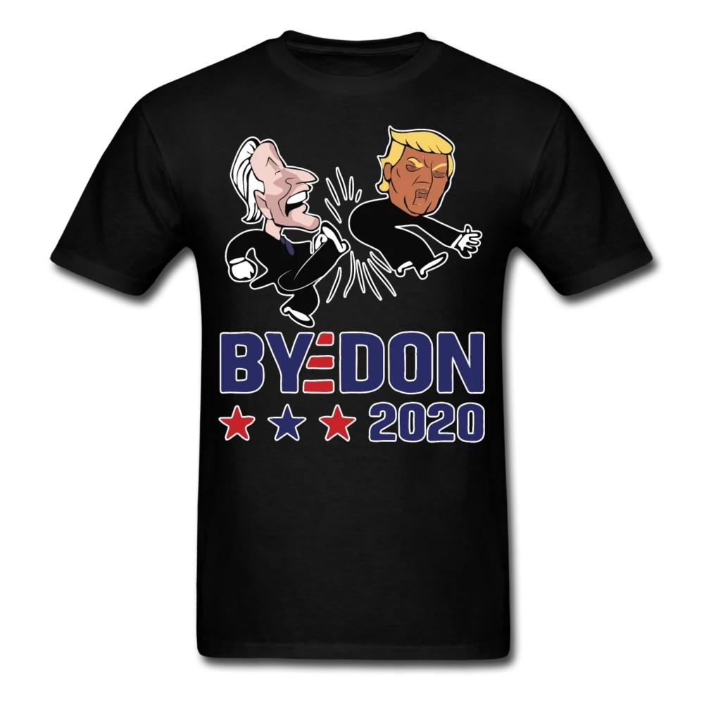 

Bye Don 2020 Byedon Button Funny Joe Biden Anti Trump Funny Black T-Shirt