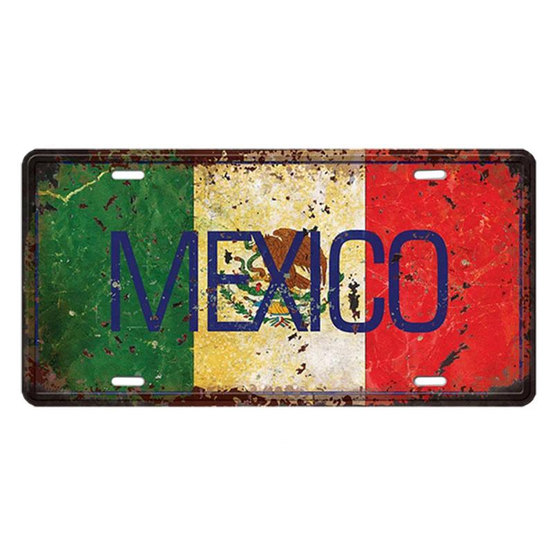 Amalfi Coast Italy Vintage License Plate Style Aluminum Metal Sign Retro Mediterranean Travel Souvenir Wall Art Decor for Home B