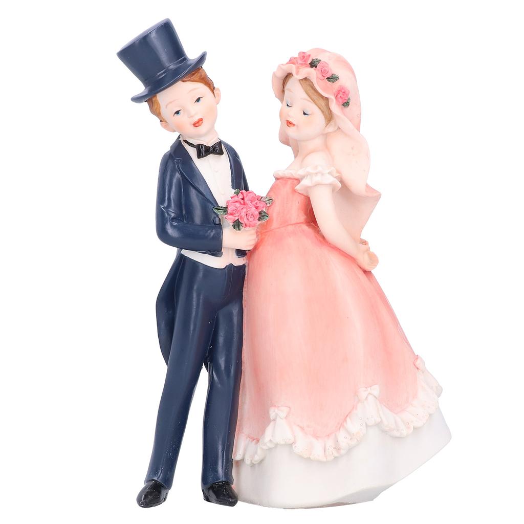 European Style Couple Craft Figurine Resin Craftwork Table Ornaments Home Decoration Wedding