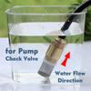 1/2" 3/4" 1" Brass Check Valve W/ Filter In-Line Spring Anti Backflow Adapter One-Way Water Flow Control Connect Repair Connect