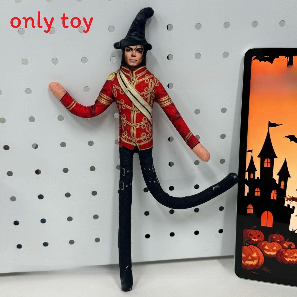 Michael Jackson Halloween Plush Doll With Skeleton Frame For Collectors