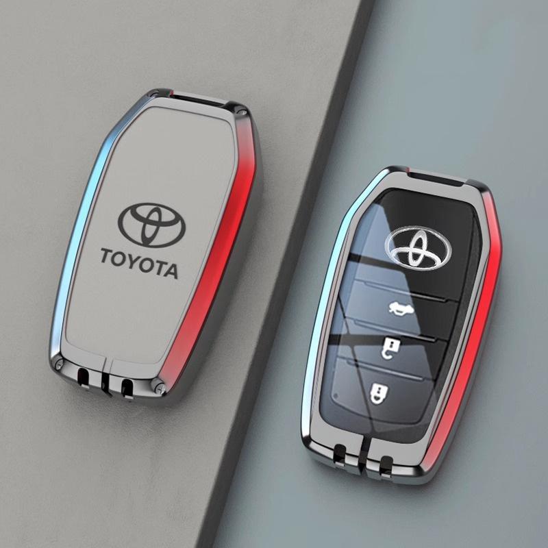 

2026 Горячие Для Toyota Колпаки на ступицы Новый Чехол для ключа автомобиля Оболочка Защитная сумка Для Toyota CHR Hilux Fortuner Land Cruiser 200 Camry