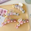 Transparent Cartoon Sanrio Shark Clip Summer Large Kulomie Grab Clip Hairpin Back Head Hair Accessories Headgear Hairpin