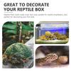 POPETPOP Artificial Plant Decoration Reptile Climbing Plant Turtle Tank Plant Reptile Plant Decor Reptile Accessories