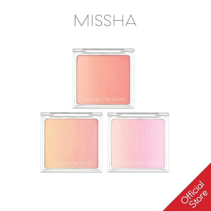 MISSHA Cotton Mix Blush 11gr (3 Types) AUTHENTIC STORE