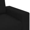 Armchair Black 100x78x80 cm Fabric