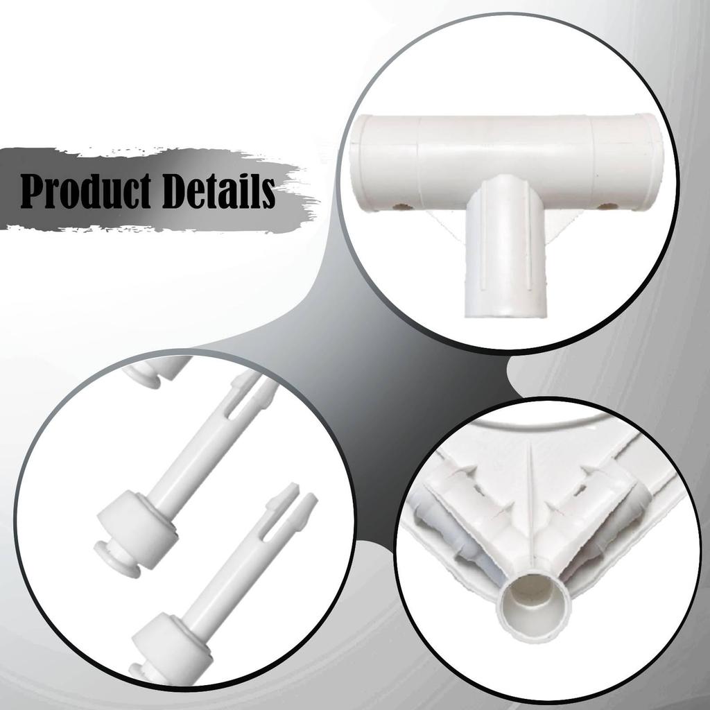 Home Pool Frame Parts Corner Support Easy to Install Sturdy Construction Adapter Fittings