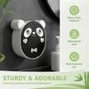 Black White Soap Storage Box Wall Mounted Cartoon Soap Holder Soap Dish  Home Shower Bathroom