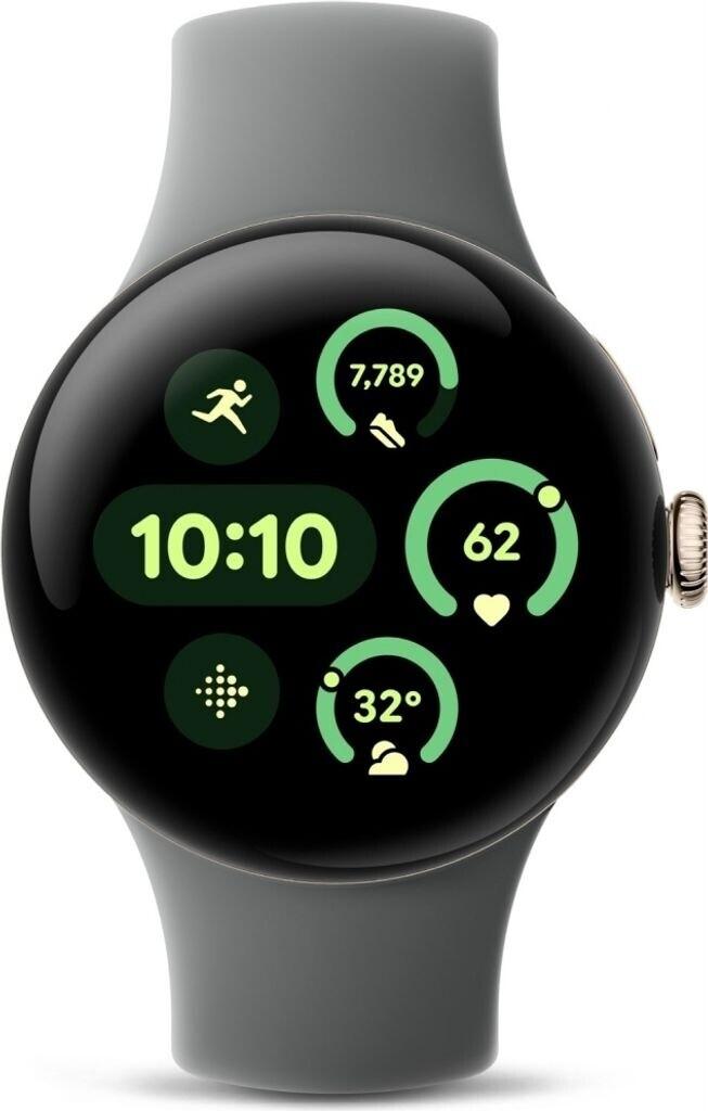 Google Pixel Watch 3 45mm Bluetooth Avelã Fosco Pulseira Esportiva Avelã