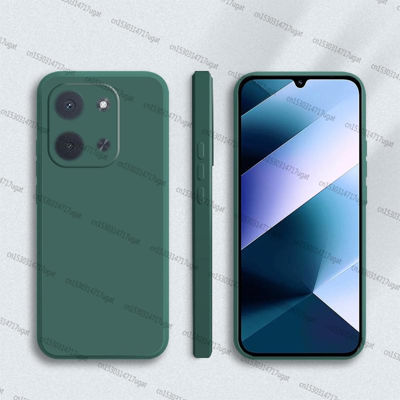 

For Xiaomi Poco C85 Case For Poco C85 4G Anti-knock Soft TPU Liquid Silicone Candy Color Phone Case For Poco C85 Case Poco C85 173.16mm