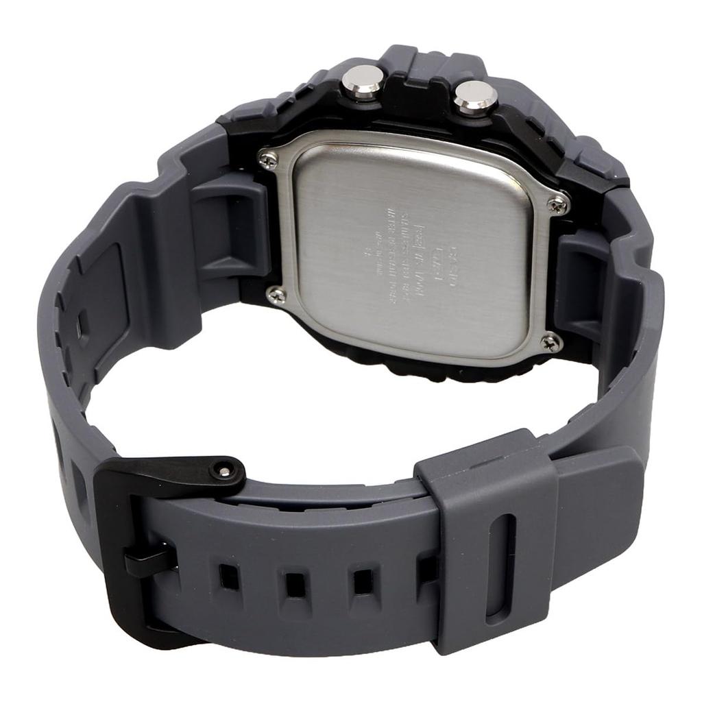 Casio Digital Men's Watch with Tide Graph and Moon Data Display, WS-1700H-8AV, Dark Gray, International Model [Parallel Import]