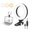 PULUZ 4.7 Inch 12cm Ring Selfie Light + Monitor Clip