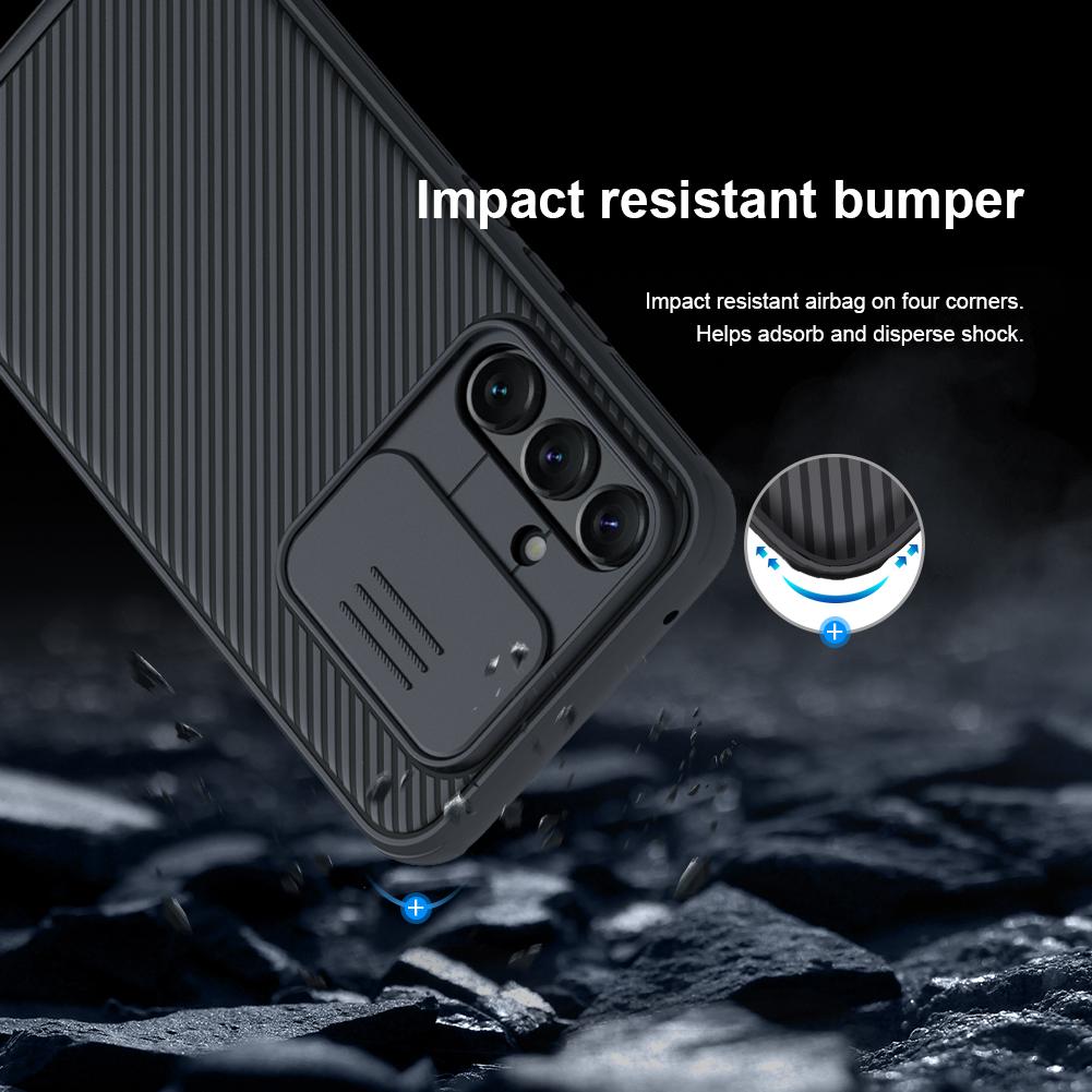 Custodia Nillkin per Samsung Galaxy A54 5G Ultra-Sottile Rigida in PC Copertura Scorrevole per Fotocamera CamShield Pro Copertura Protettiva per Obiettivo