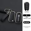 Alloy Leather Car Key Case Bag Cover Shell Holder For Peugeot 208 308 408 508 2008 K3008 4008 5008 Protector Keychain Accessories