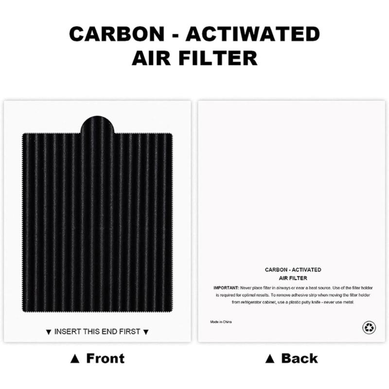 Pack of 8 Refrigerator Air Filter Replacement Carbon Activated Filter for EAFCBF 242061001 241754001 Accessories