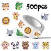 Forest Animal Cartoon Sticker Roll - DIY Journal and Children's Stationery Decoration Tape