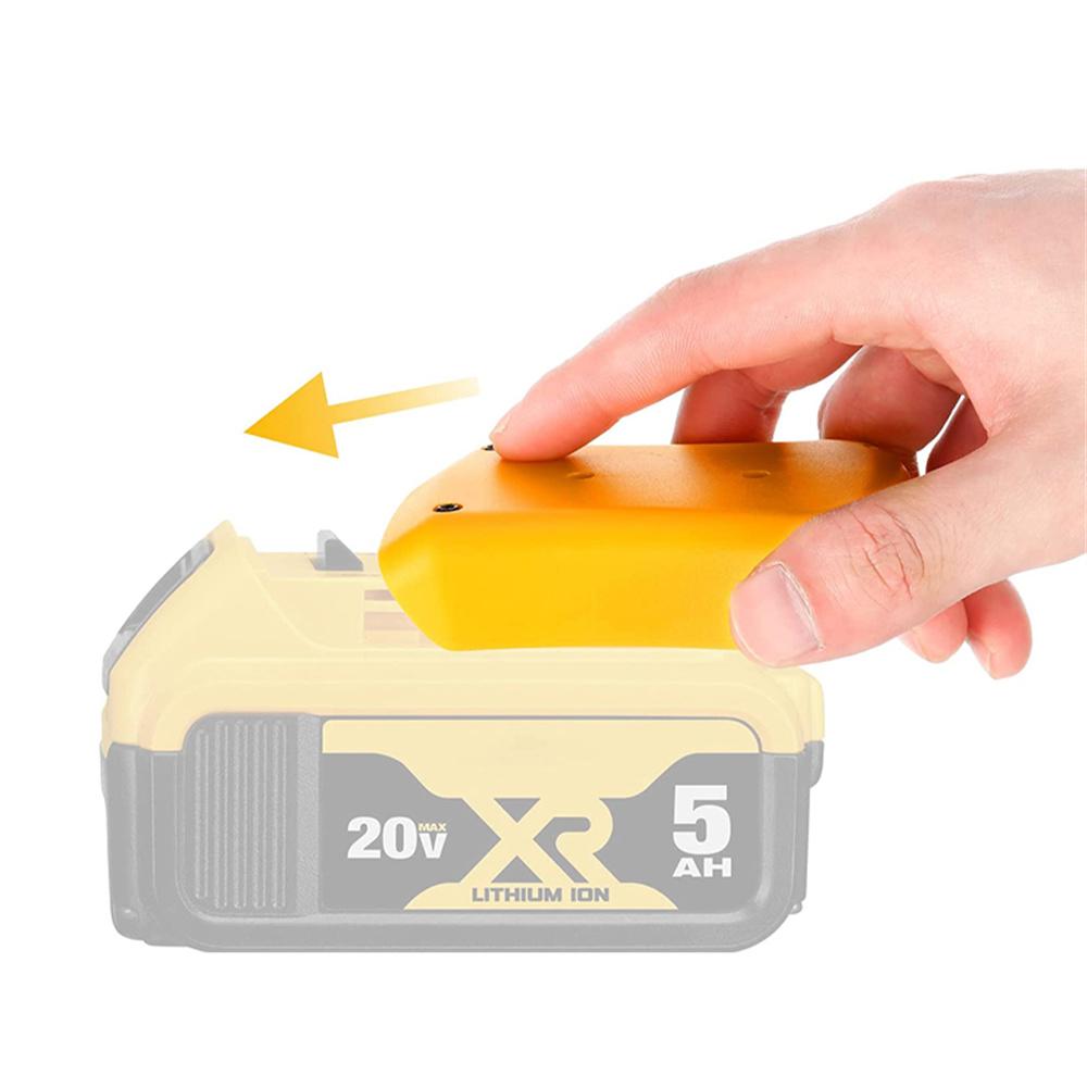 DIY Battery Converter For 18V/20V Max Battery Dock Power Connector 12AWG