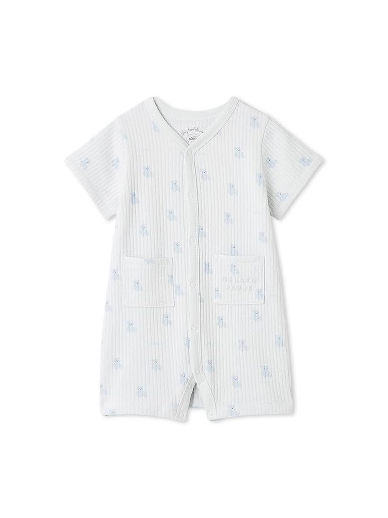 Gelato Pique Baby Plush Romper (PBCO259083BLU70)