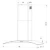Berdsen Bt-223 Inox 90 Cm Chimney Cooker Hood