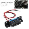 Pre-Soldered Lead Wires OBD2 Female Plug Female Connector OBD2 Diagnostic Cable  Auto Shop