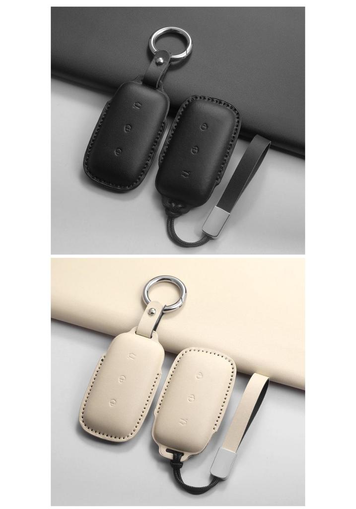 Geely Galaxy L7/L6/Max Starship E8 Premium Three-Color PU Key Case for Men & Women