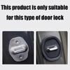 4pcs Silicone Car Door Lock Buckle Anti-collision Protective Cover For BYD Atto 3 Dolphin Seal Seagull Destroyer 05 Frigate 05 S