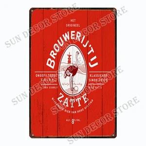 Belgium Beer Tin Plaque Vintage Man Cave Metal Signs Beer Tin Sign For Bar Pub Kitchen Drink Poster Plates Gift Xcm A
