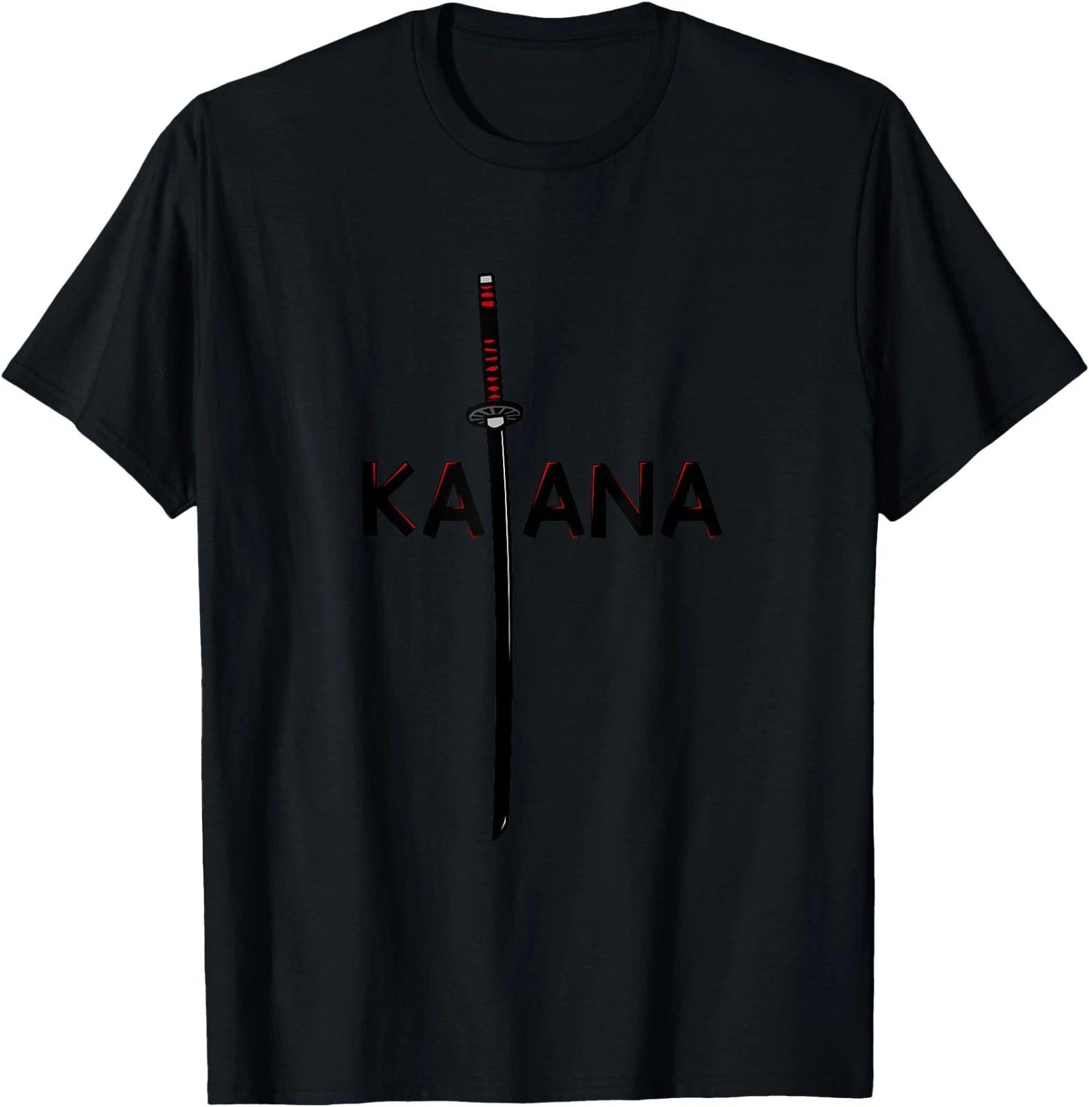 Katana Samurai Ninja Sword T-Shirt 4XL