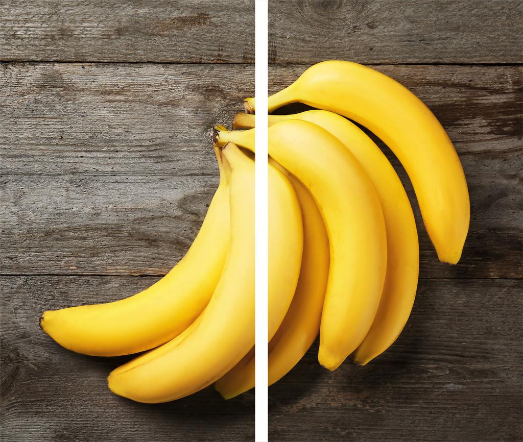 Szklana Deska Do Krojenia 2X 30X52 Banan