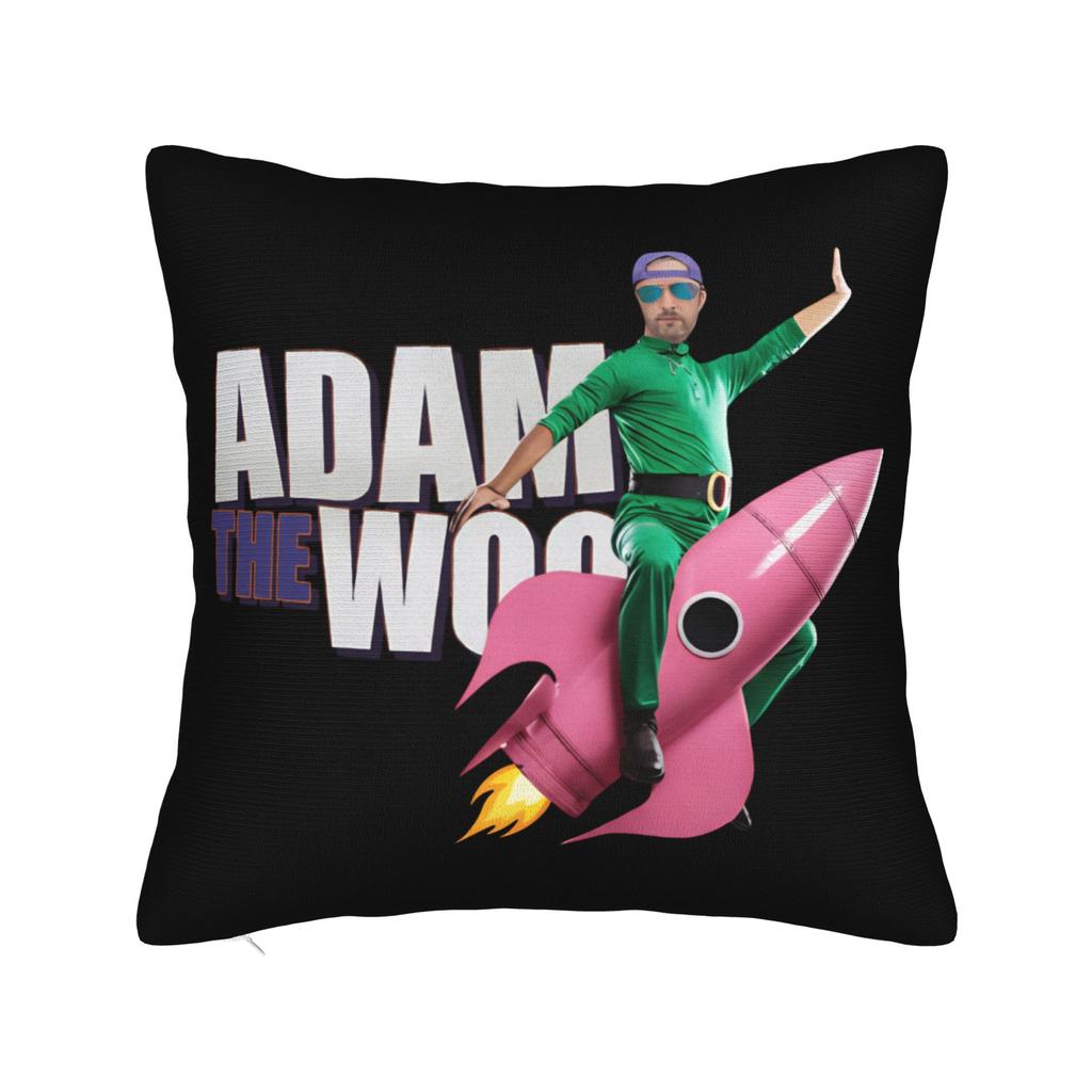 Woondecoraties Adam The Woo Herinnering 1974-2025 Ga Ergens Anders Heen om Het te Doen Kussenslopen Merchandise Kussenhoes Rits Meerdere Maten