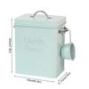 Pet Food Container Washing Powder Barrel Grain Snack Storage Case 3KG Household Laundry Detergent Storage Box with Measuring Cup