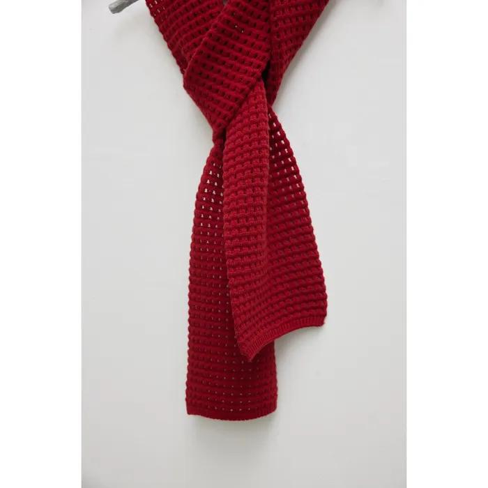 Knit Muffler - Red