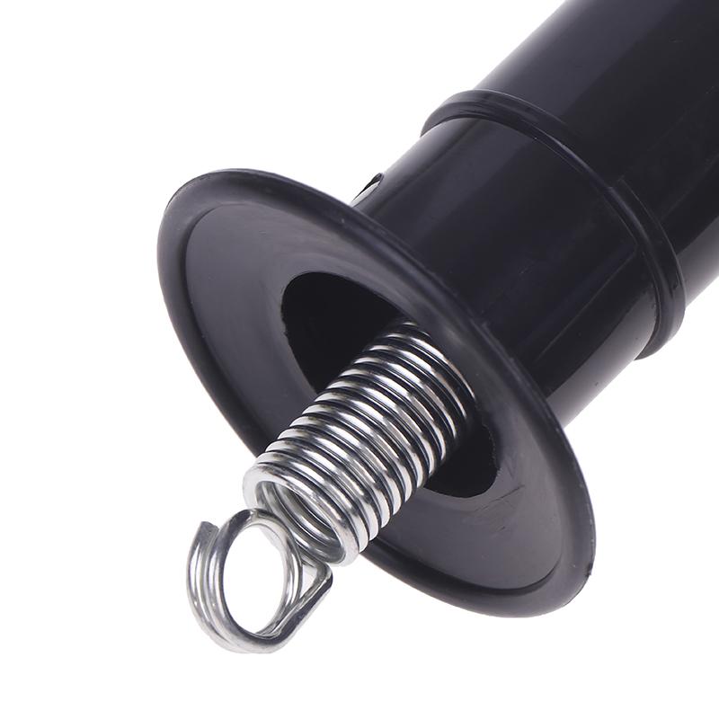 2 szt. Plastikowa rączka bramy pastucha elektrycznego ze sprężyną dla farmy, dzikich zwierząt, małp, zwierząt gospodarskich, ogrodu, elektrycznego systemu ogrodzeniowego, rączki bramowe