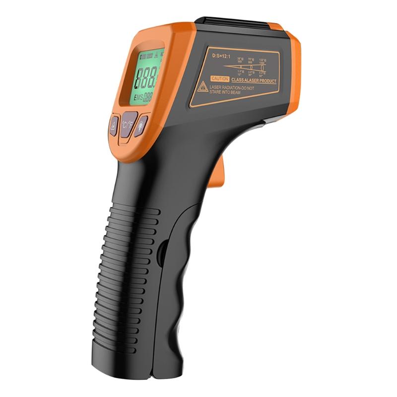 GM320S Industrial Thermometer -50~600℃ Non Contact Laser Point IR Laser Pyrometer Infrared Handheld Thermometer Tool