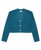 Cashmeangift Cotton Mesh Cardigan