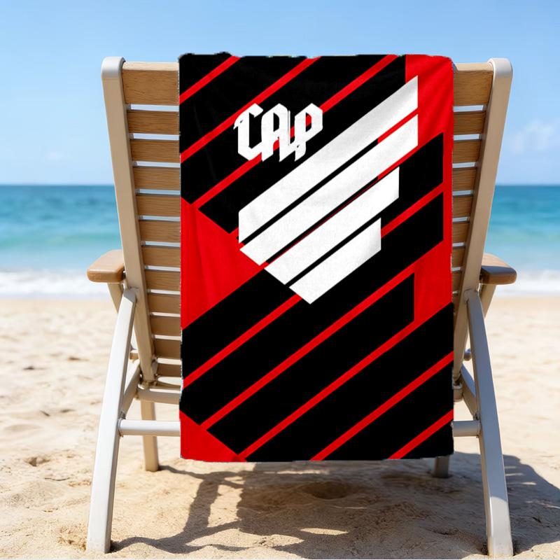 Athletico Voetbalclub Bedrukte Strandlaken, Super Zacht Microvezel, Perfect Cadeau Verjaardag, voor Zwembad, Strand, Reizen, voor familie en vrienden