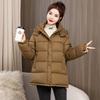 Down Cotton Jacket Padded Jacket Women's Short 2025 New Padded Jacket Korean Version Loose Winter Thick Bread Jacket