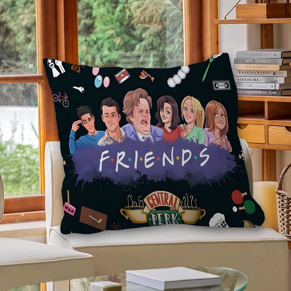Popular Friends TV Show Pillow Cushion Cover Pillowcase Living Room Sofa Home Decor Customized