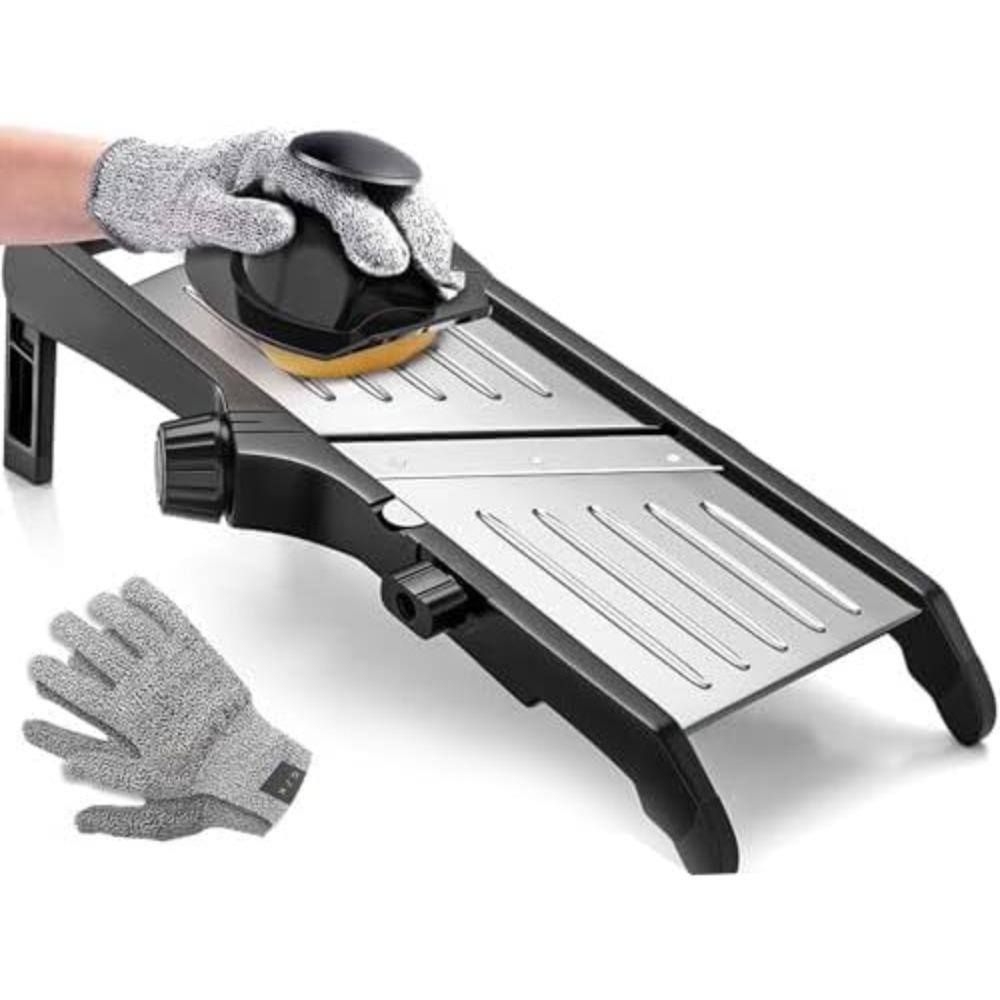 Adjustable kitchen mandoline slicer, potato cutter, vegetable chopper, mandoline, cucumber slicer