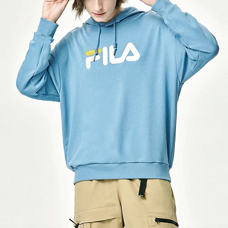 New FILA Sweatshirts Unisex Fairy Tale Blue F51U138298F-BU