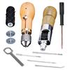DIY-Nähahle für Leder, gewachster Faden, Handnähwerkzeuge, Lederhandwerk, Kantennähte, Gürtelstreifen, Schuhmacher, Segeltuch-Reparaturwerkzeuge