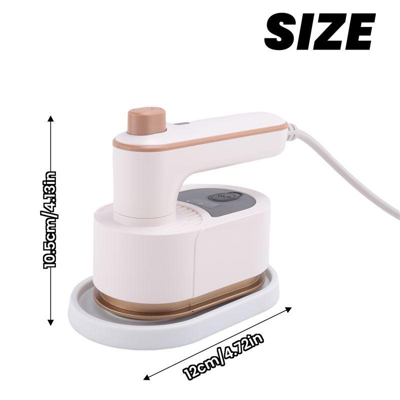 AEE4-Electric Mini Iron Handheld Garment Steamer Machine Portable Wet Dry Steam Iron Fabric Ironing Machine