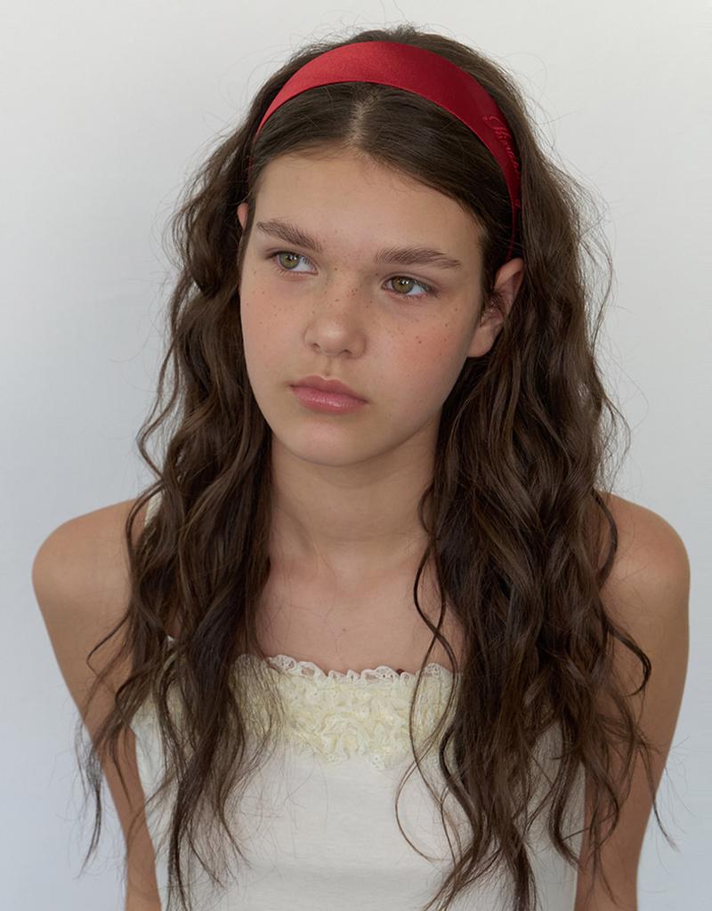 Kindababy Classic Satin Hairband - Muted Cherry