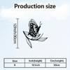Metal Butterfly Wall Art Sculpture Complex Wing Design Weather Resistant Indoor Outdoor Decor Garden Gift