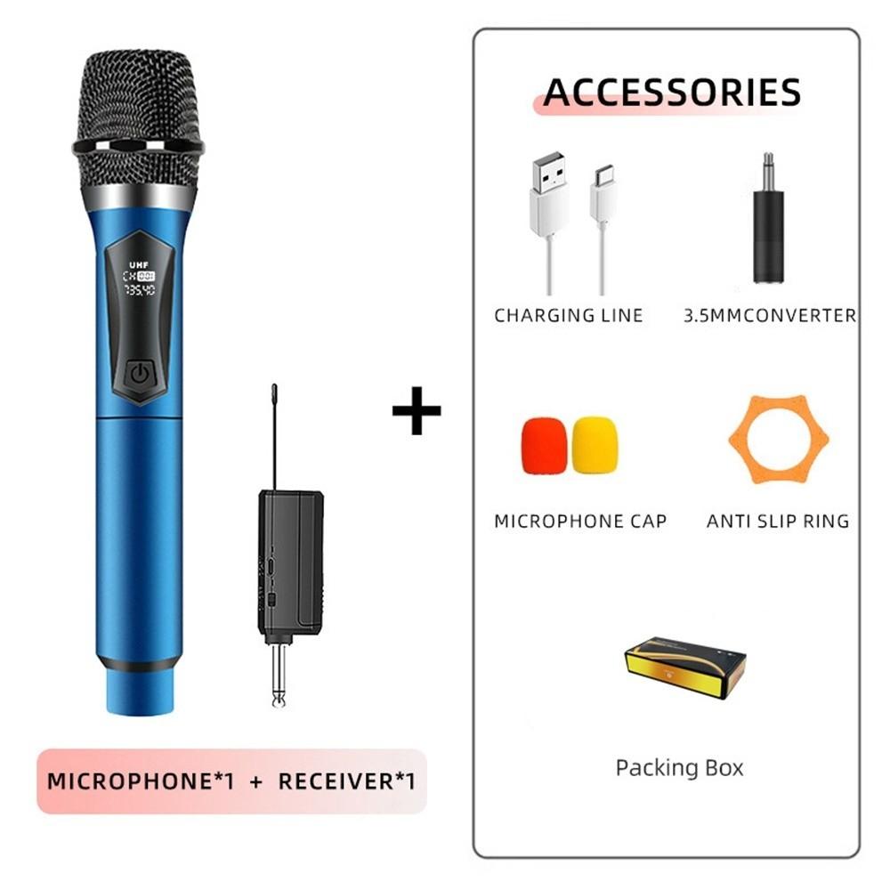 2 Channels Karaoke Mic Micphone Clear Sound Condenser Microphone  Karaoke Singing