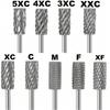 1or 9pcs Tungsten Carbide Nail Drill Bits, for Polish, Gel and Acrylic Nail Removal, Nail Grinding Head Milling Cutter Accessories, Manicure Tools