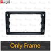 Burgim Car Android Radio Frame For Ford C-Max S-Max Transit Connect Fiesta Fusion Galaxy Kuga Mondeo Focus 9 Inch Stereo Panel
