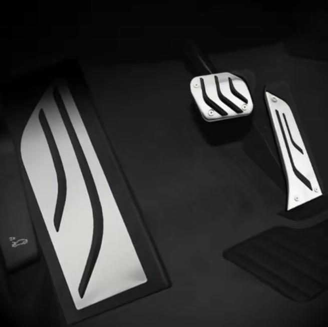 Autopedale für BMW X3 G01 X4 G02 2019 - 2022 LHD Beschleuniger Gas Kraftstoff Bremse Kupplung Fußpedal Abdeckung Anti-Rutsch-Pad Zubehör